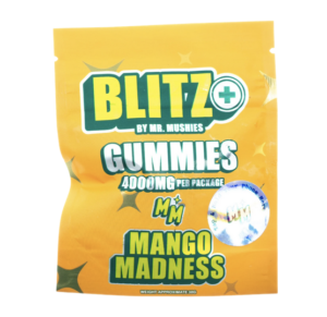 Mr. Mushies Blitz+ Gummies | Mango Madness