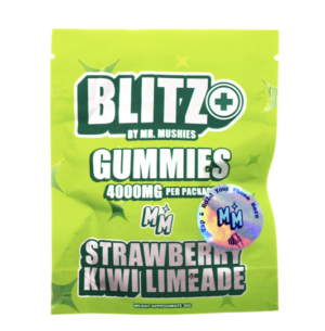 Mr. Mushies Blitz+ Gummies | Strawberry Kiwi Limeade