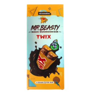 Mr. Beasty Twix 4G Mushroom Chocolate Bars - Mr. MushiesMr. Beasty Twix 4G Mushroom Chocolate Bars - Mr. Mushies